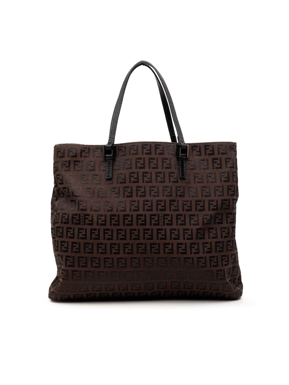 Fendi Zucchino Canvas Tote Pre-Loved #349190F55B